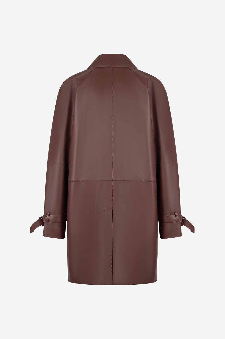 Manteau court léger en cuir Nevada Duster