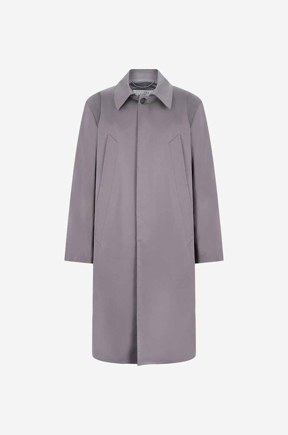 MM6 Langer Mantel aus Baumwolle Herren BRAUN 1