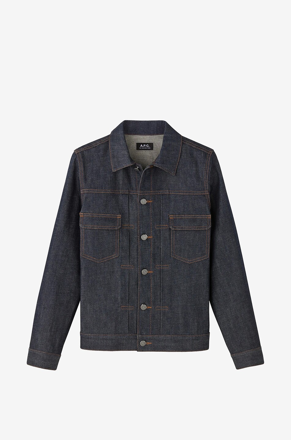 Work denim shirt jacket