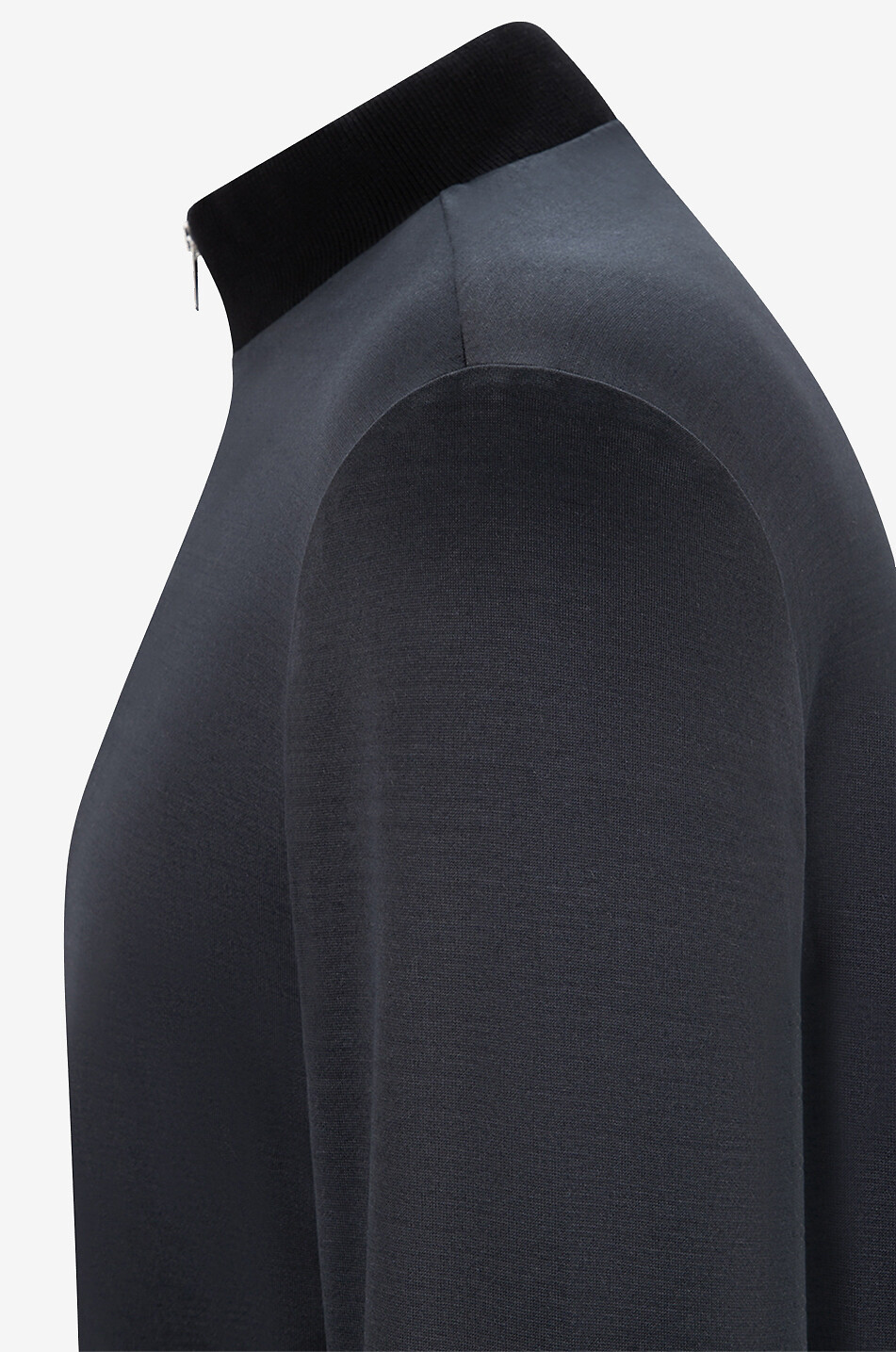 MARCO PESCAROLO Bomberjacke aus Baumwolle und Seide Club Herren DUNKELBLAU 3