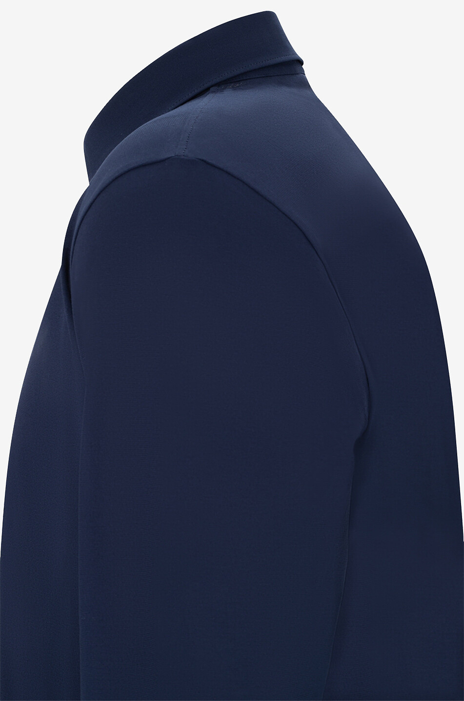 HERNO Chemise à manches longues en jersey crêpe Homme BLEU FONCE 6