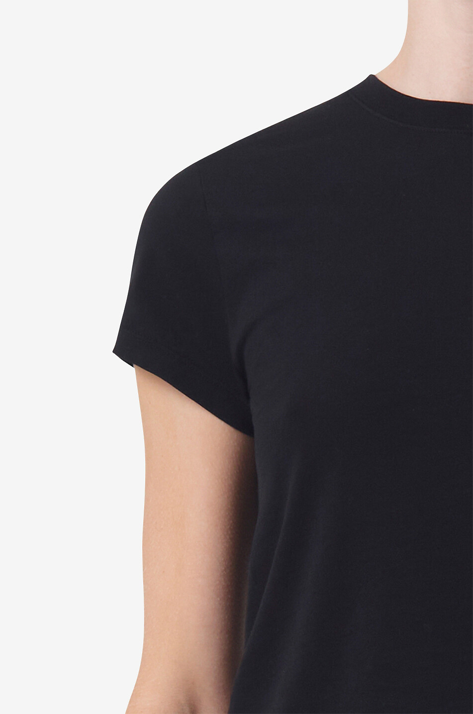 AGOLDE T-shirt à manches courtes Adine Femme NOIR 6