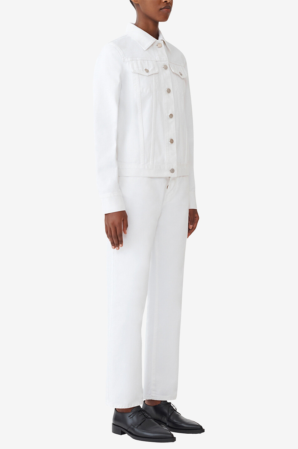 FABIANA FILIPPI Weisse Jeansjacke Damen WEISS 4