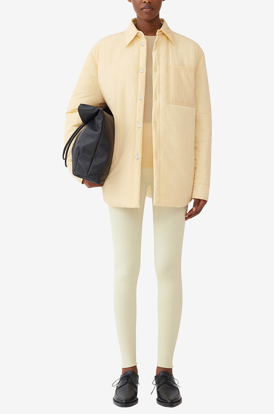 FABIANA FILIPPI Feiner Rundhals-Kurzarm-Pullover aus Kaschmir und Seide Damen BEIGE 7