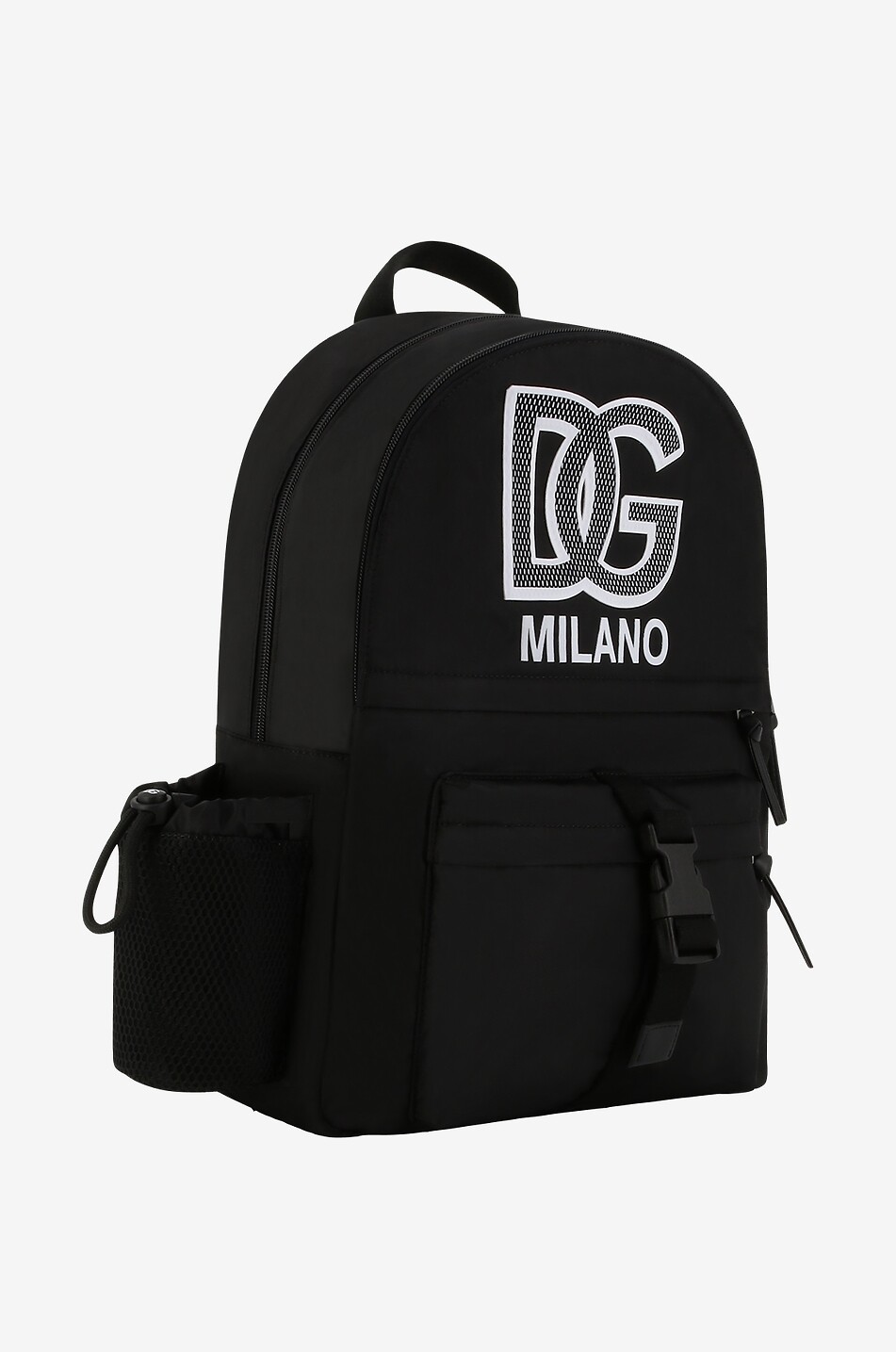 DOLCE & GABBANA Black Sicily boy's nylon backpack Boy BLACK 2