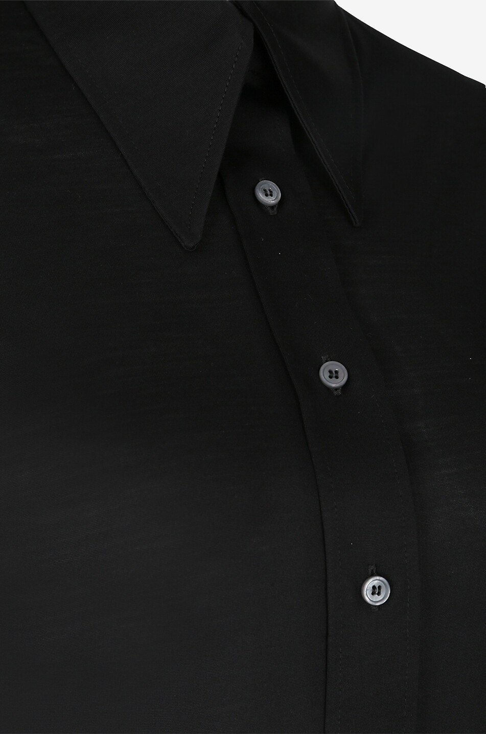 Chemise ajustée en jersey de soie