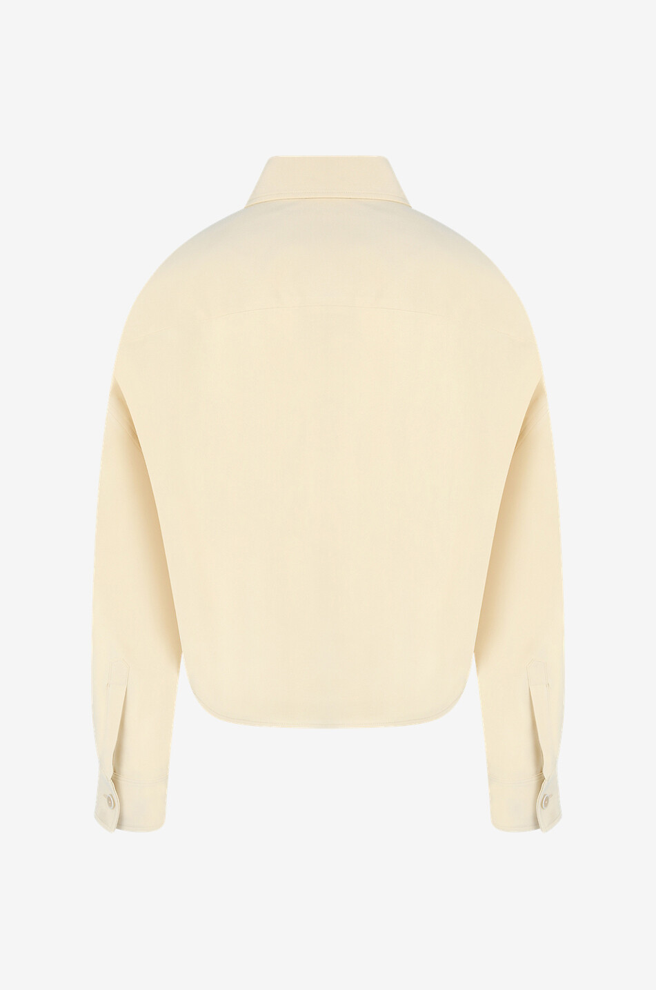 FABIANA FILIPPI Boxy-Hemdjacke aus Canvas Damen BEIGE 2