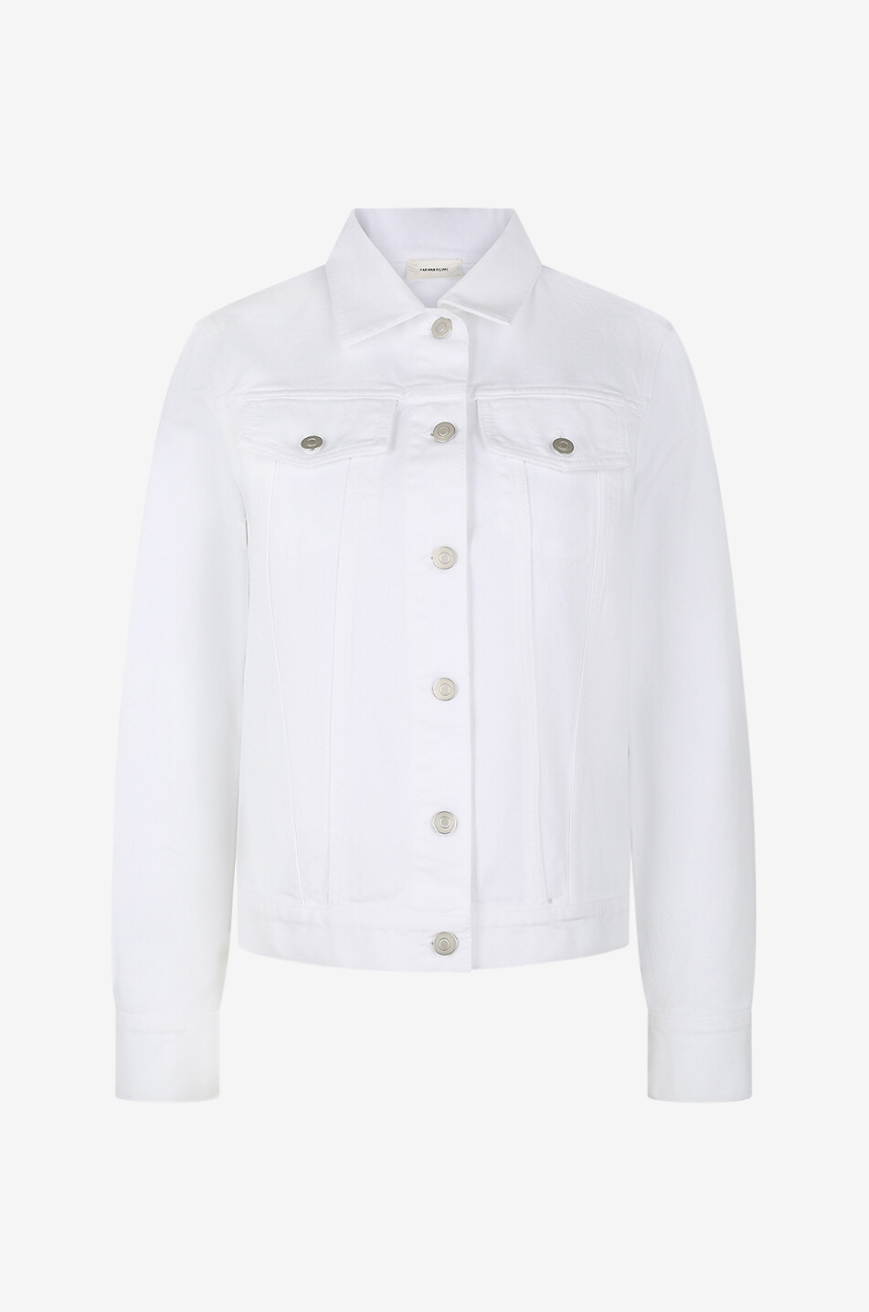 FABIANA FILIPPI Weisse Jeansjacke Damen WEISS 1