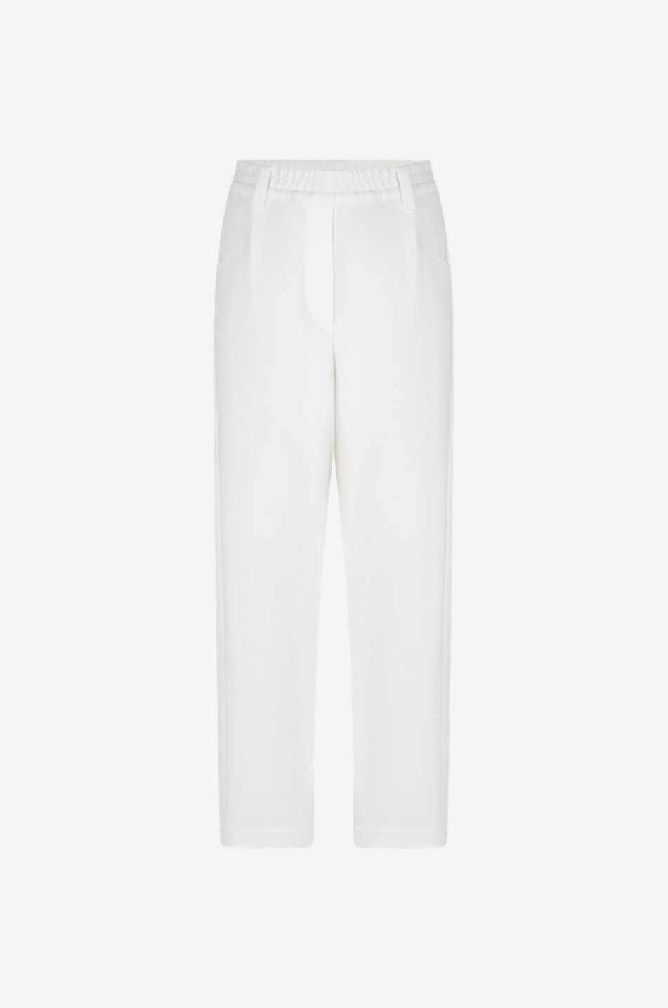 Sartorial interlock couture baggy trousers