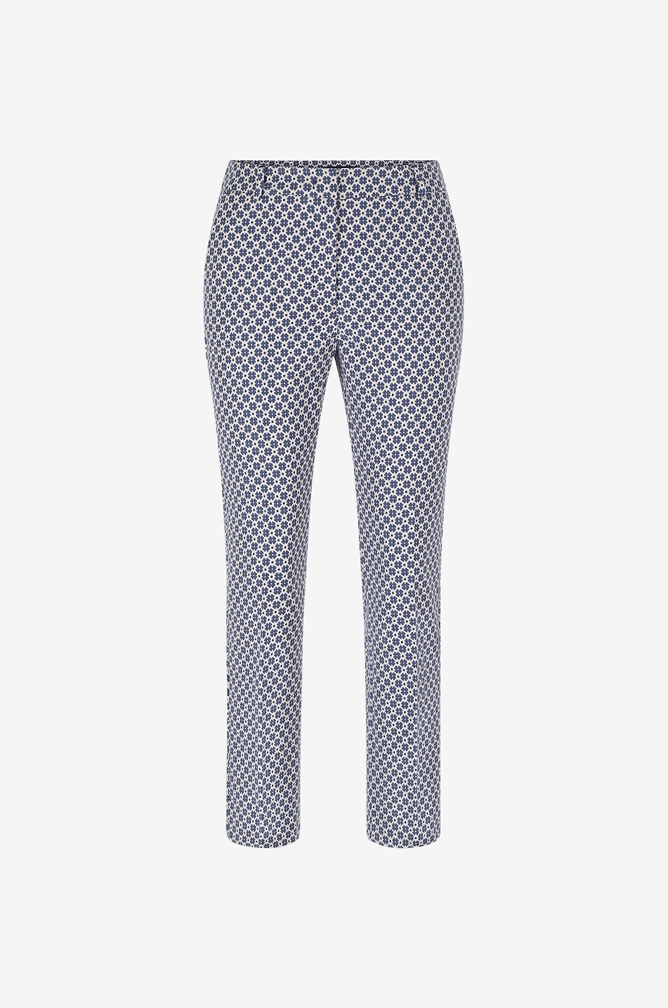 Zigarettenhose aus Baumwolljacquard Odile