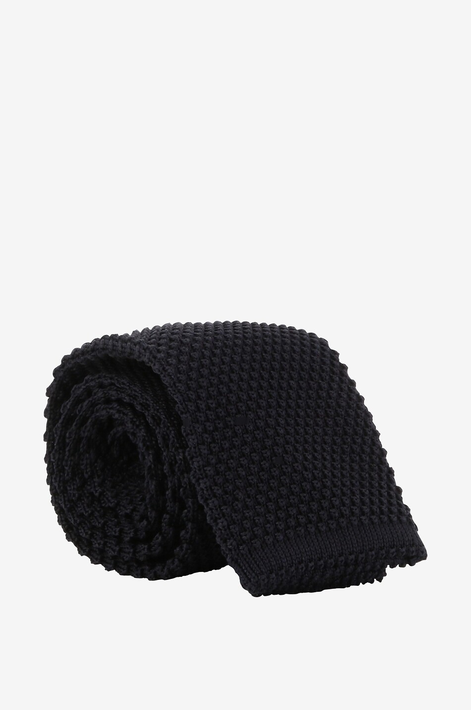 BRUNELLO CUCINELLI Strickkrawatte aus Seide Herren DUNKELBLAU 1