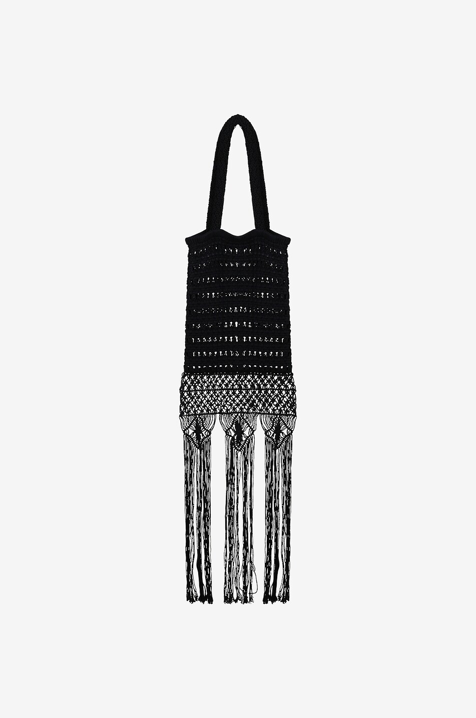 Sac cabas crocheté à franges A Love Letter to India