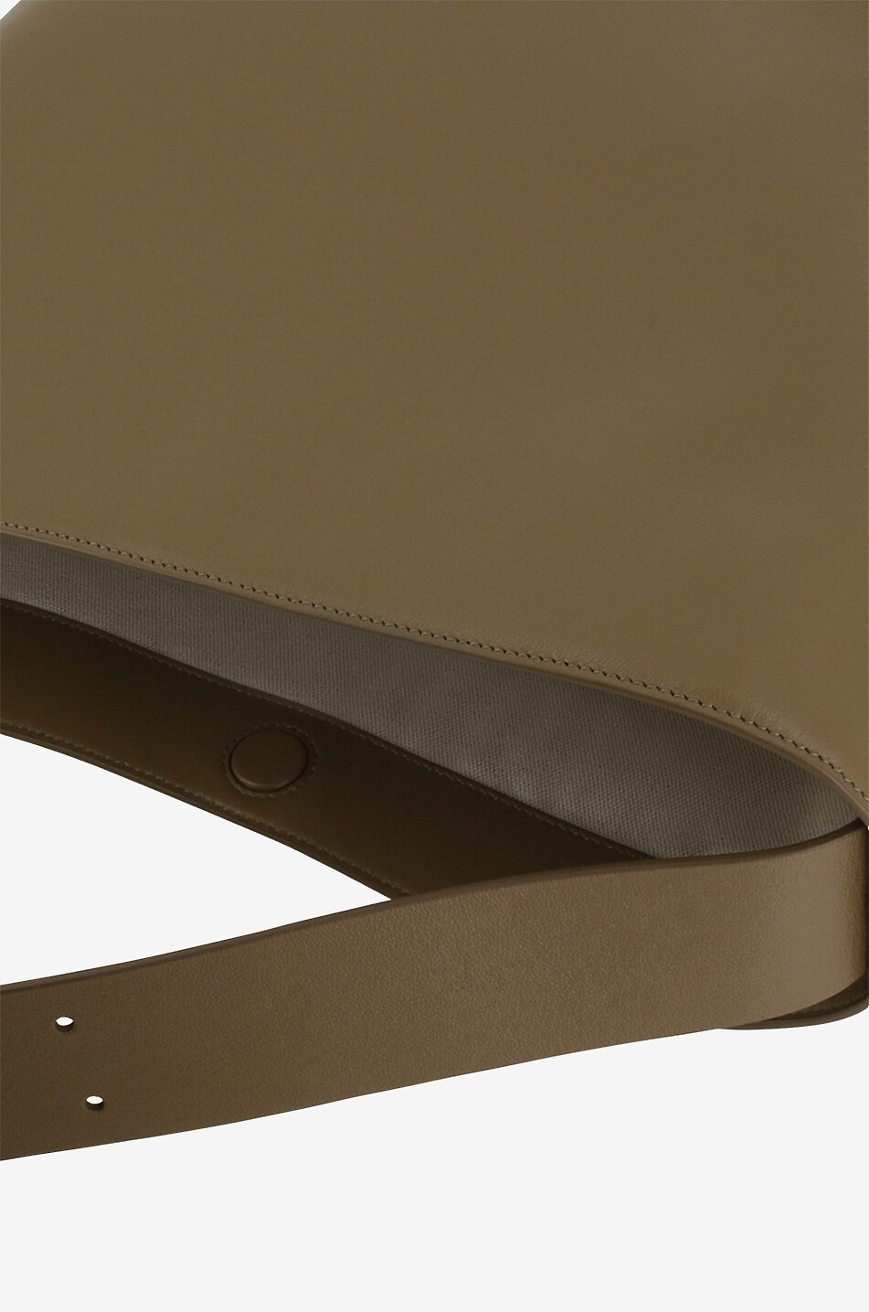 JIL SANDER Folded Tote Medium supple smooth leather tote bag Women BROWN 5