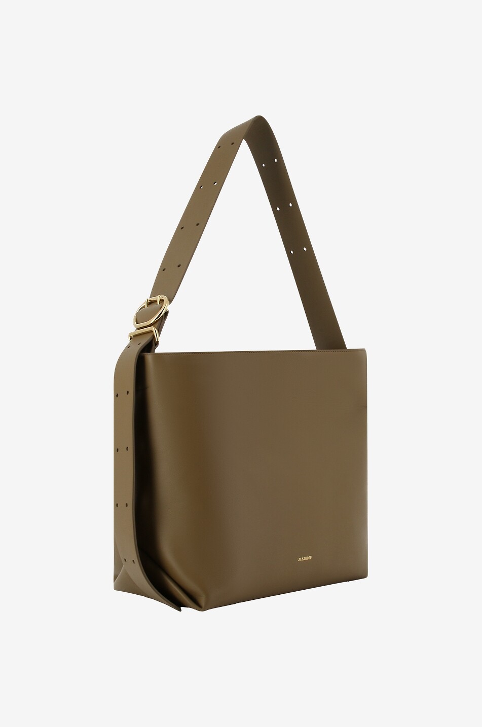 Sac cabas en cuir lisse souple Folded Tote Medium