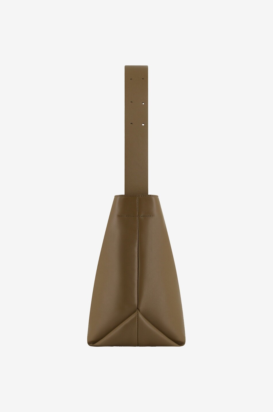 Sac cabas en cuir lisse souple Folded Tote Medium