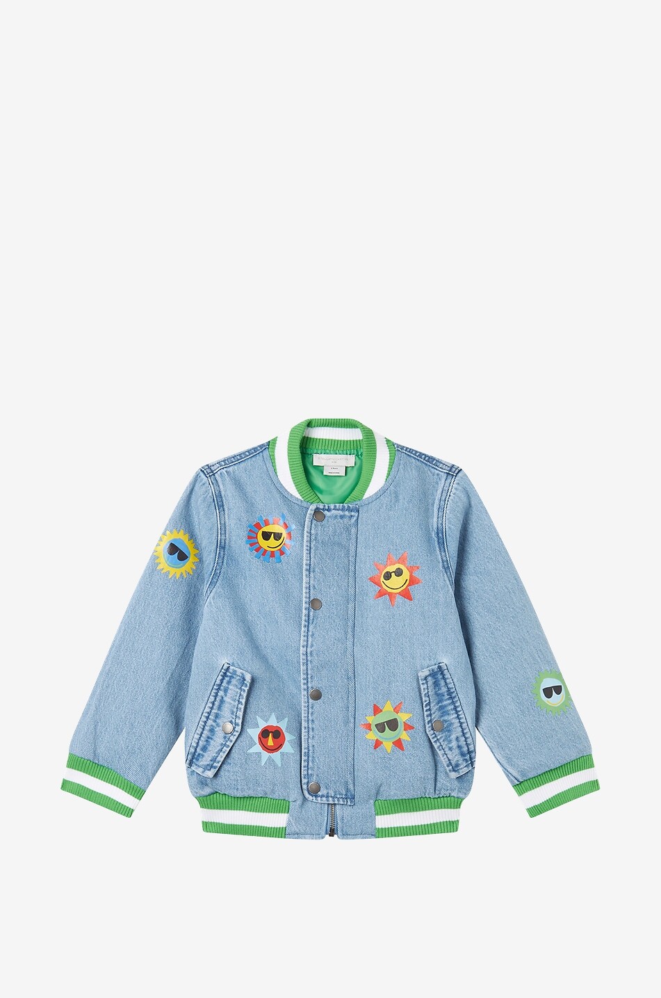 Sunshine boy's denim bomber jacket