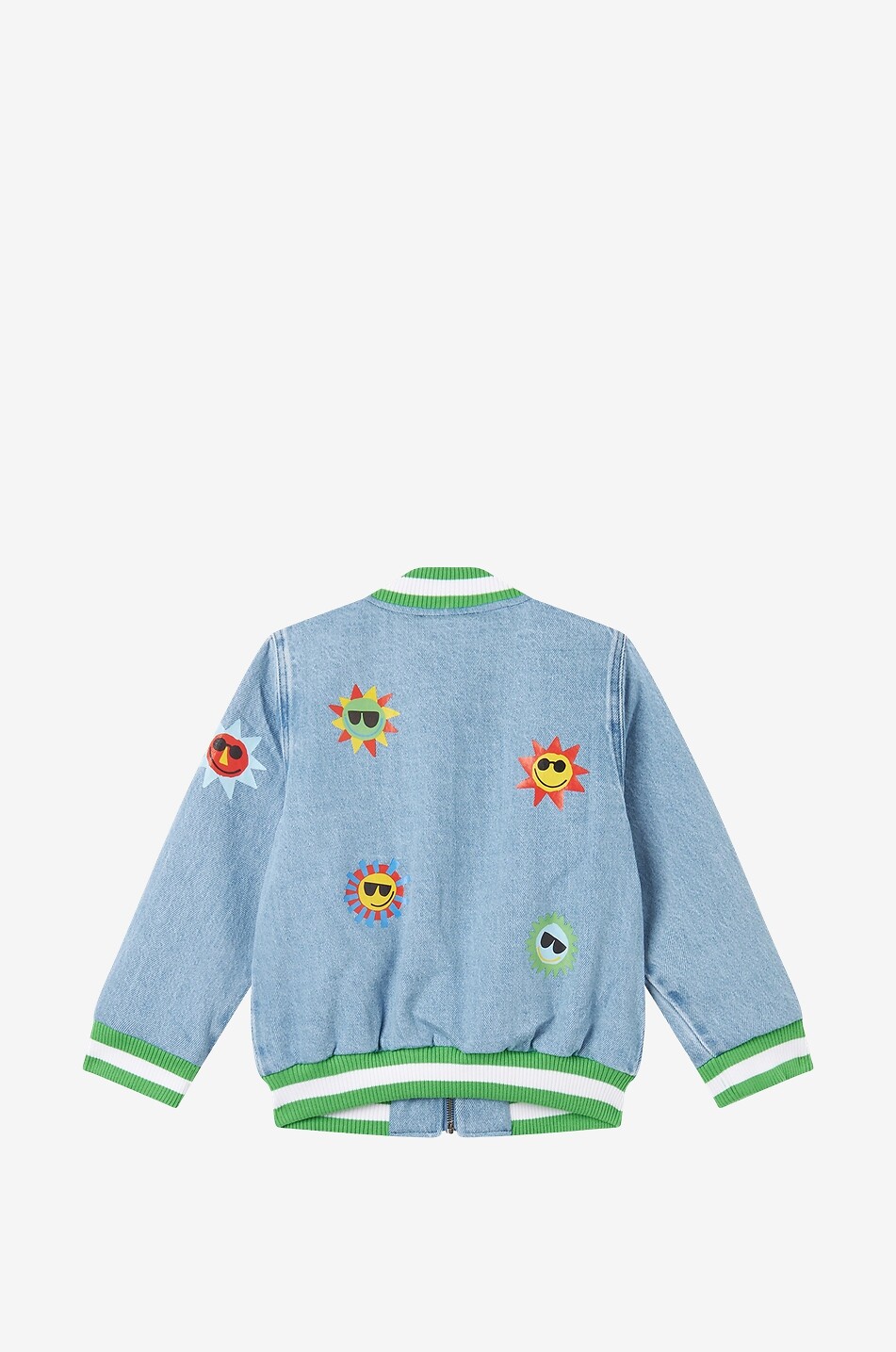 Sunshine boy's denim bomber jacket
