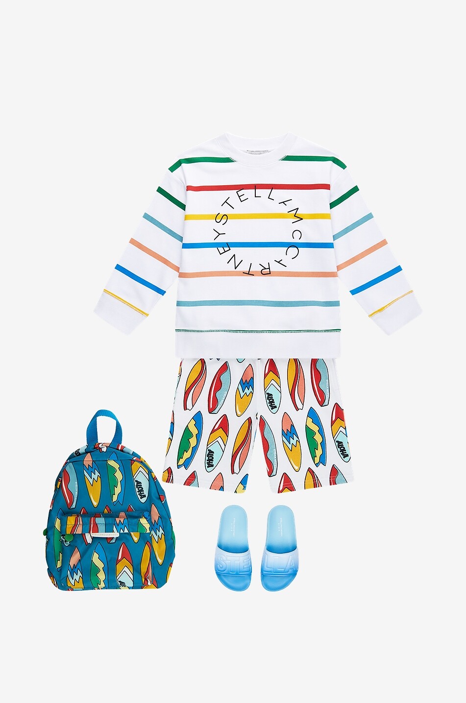 Surfboards boy's tracksuit in organic cotton