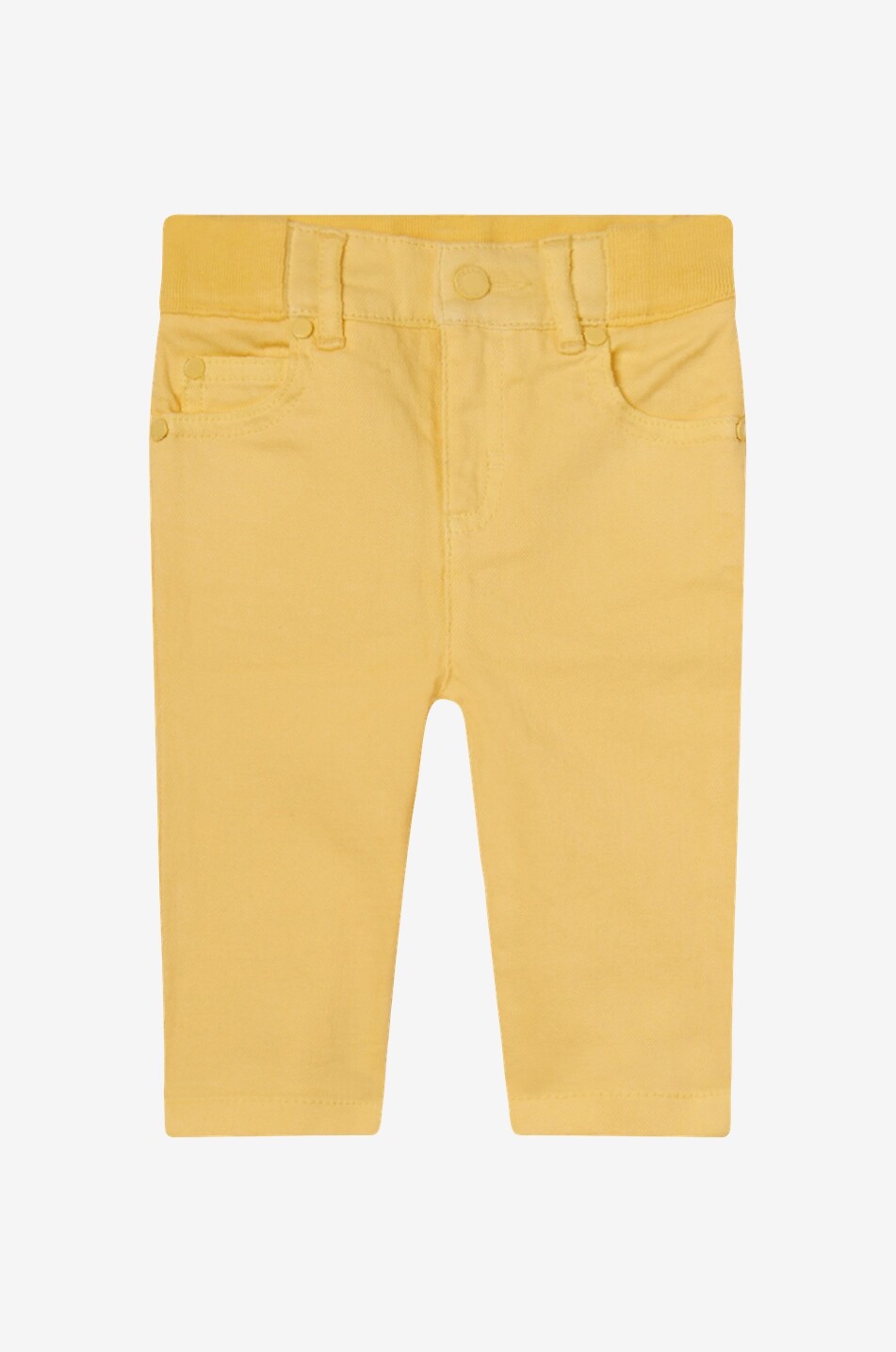 STELLA McCARTNEY KID Baby-Baumwollstretch-Hose Pineapple Baby GELB 1