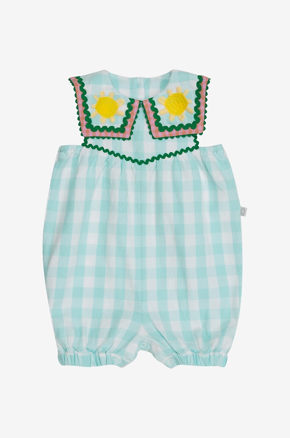 Salopette bébé à carreaux vichy Sun