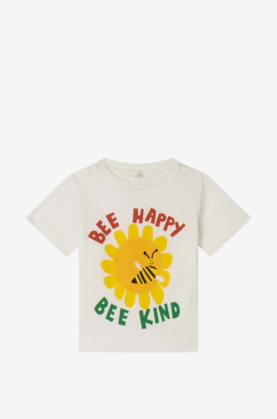 Baby-T-Shirt mit Print Bee Happy