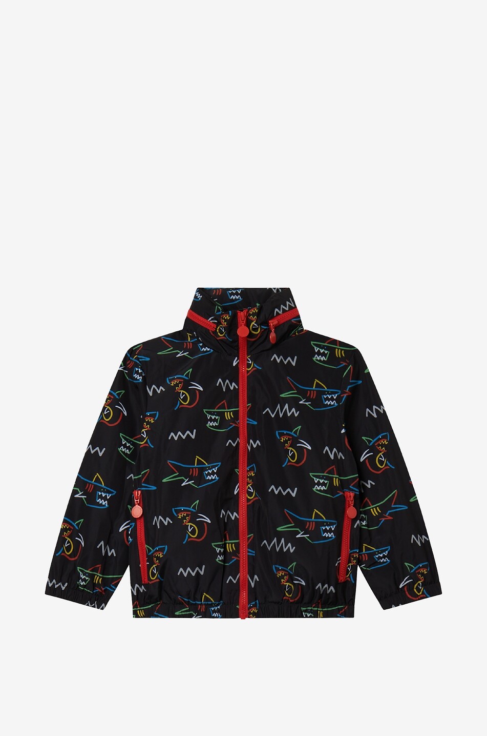 Jungen-Windjacke Sharks
