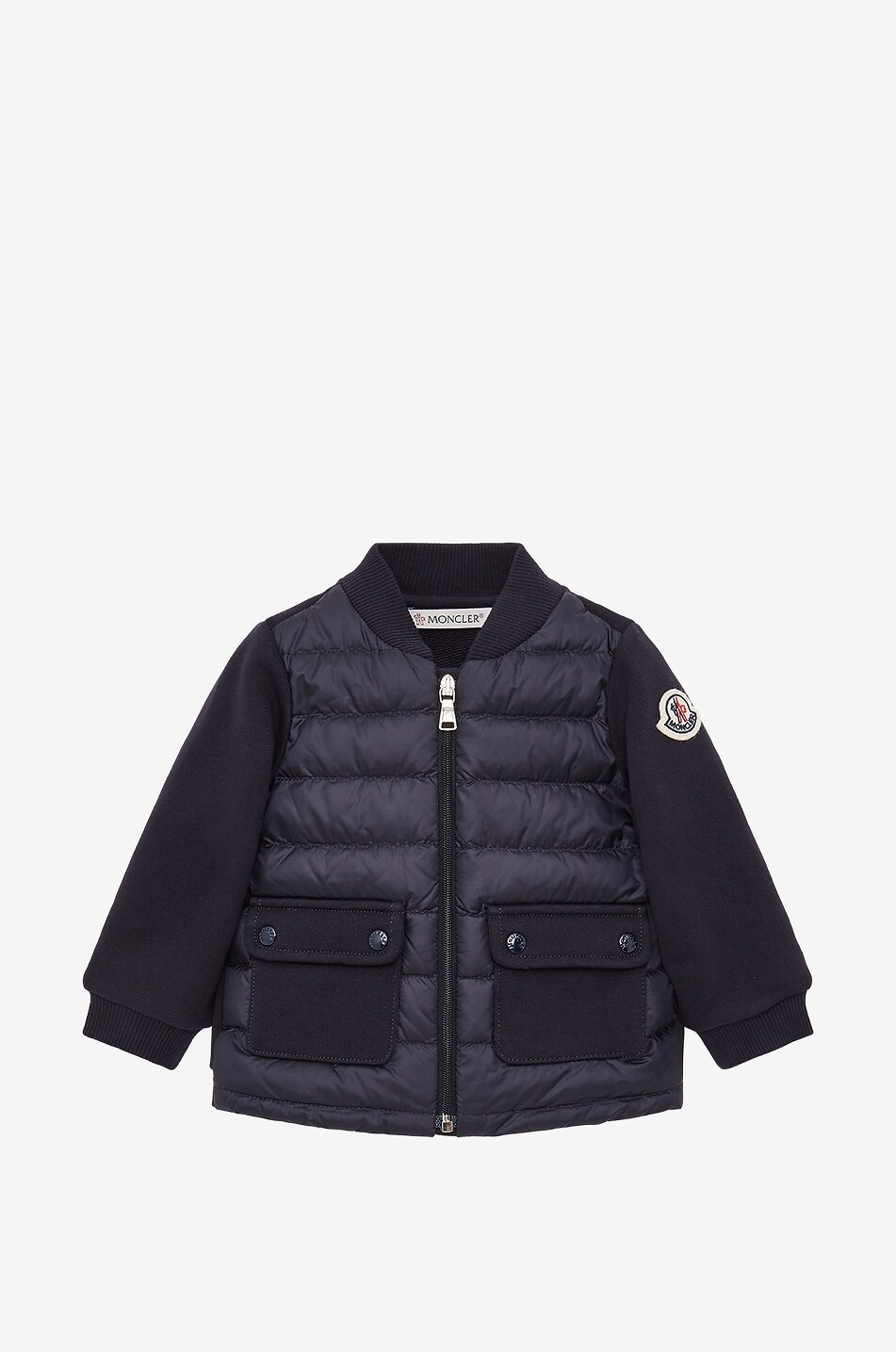 Cardigan sweat à détails duvet bébé