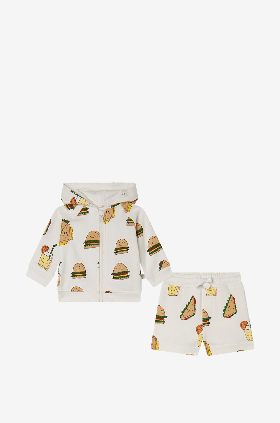 Happy Food organic cotton baby jogging suit