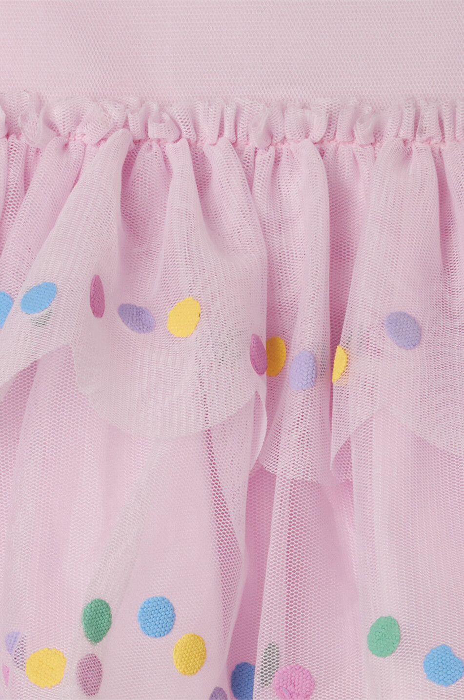 Confetti baby dress in jersey and tulle