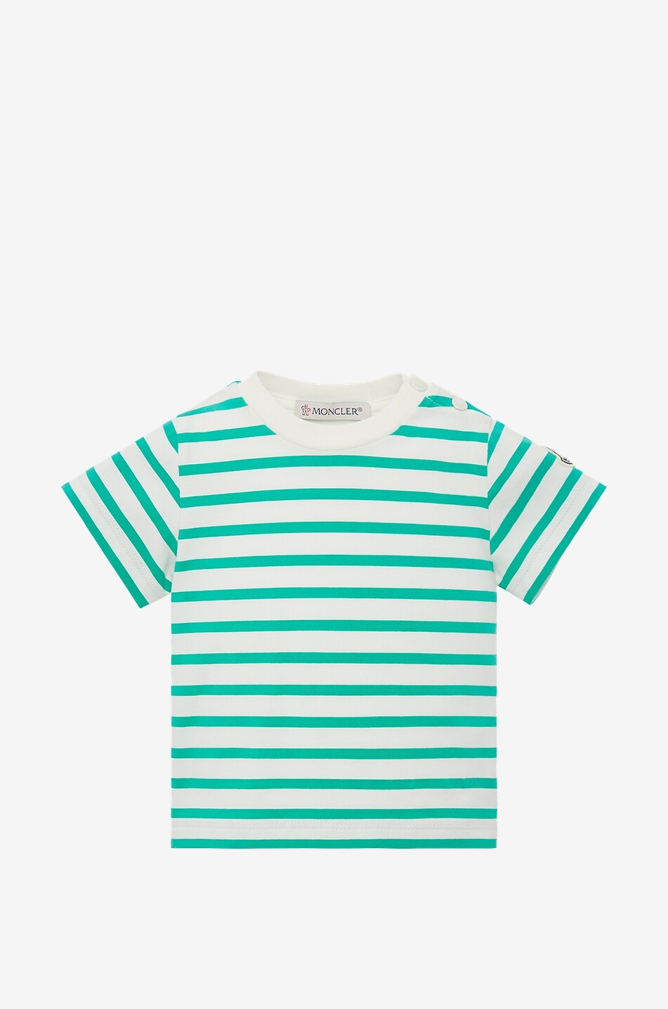 Striped cotton baby T shirt