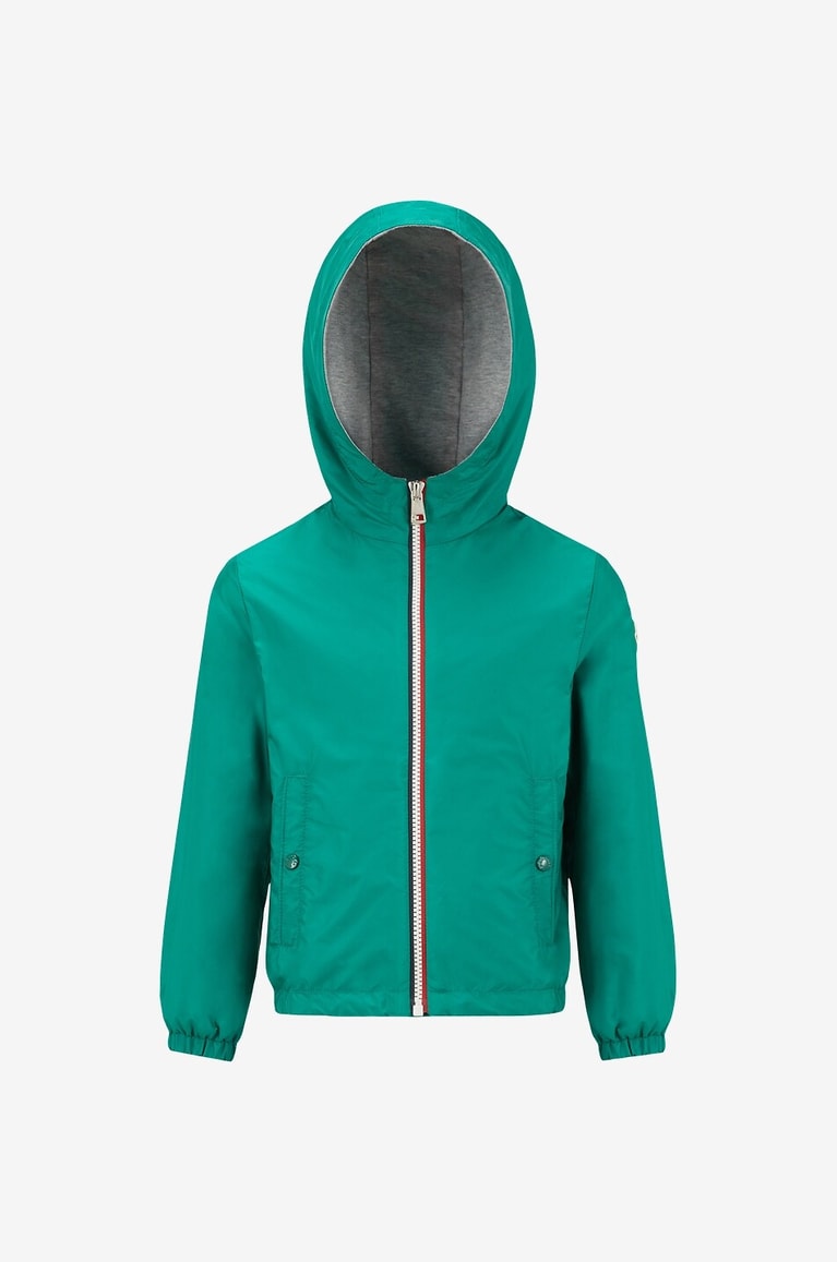MONCLER Jungen-Regenjacke mit Kapuze New Urville Junge GRÜN 1