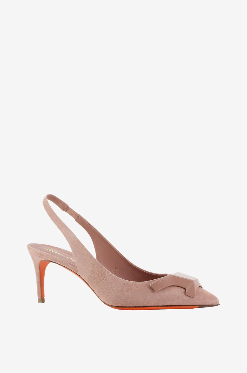 Sibille 70 suede slingback pumps