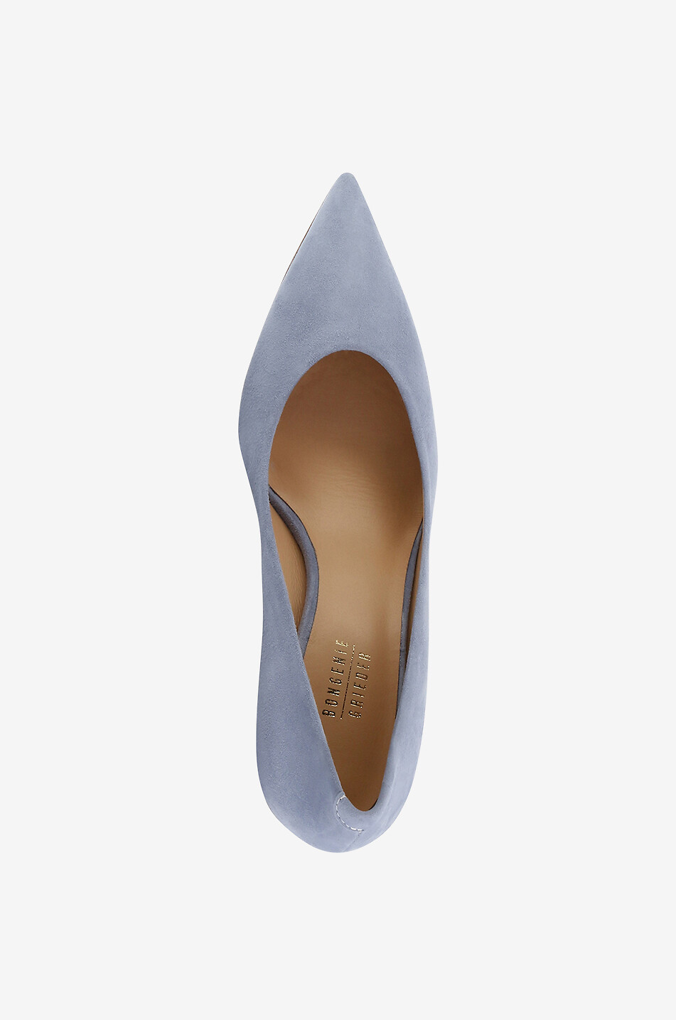 BONGENIE Alexis 60 kitten heel suede pumps Women BLUE 5