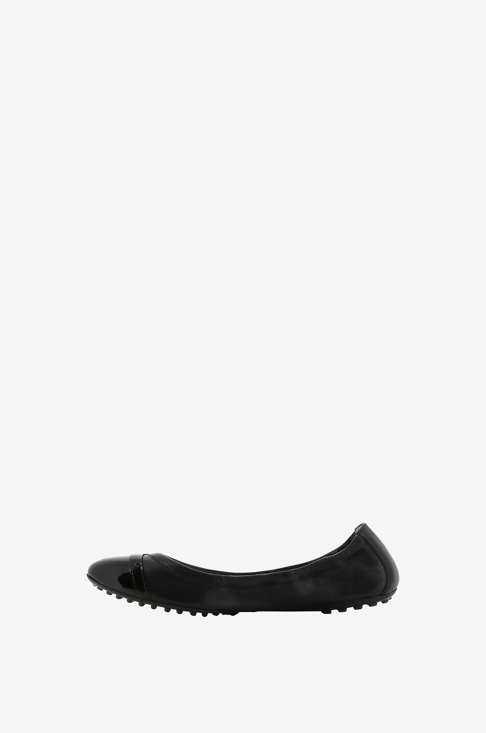 Elastische Glatt- und Lacklederballerinas T Timeless