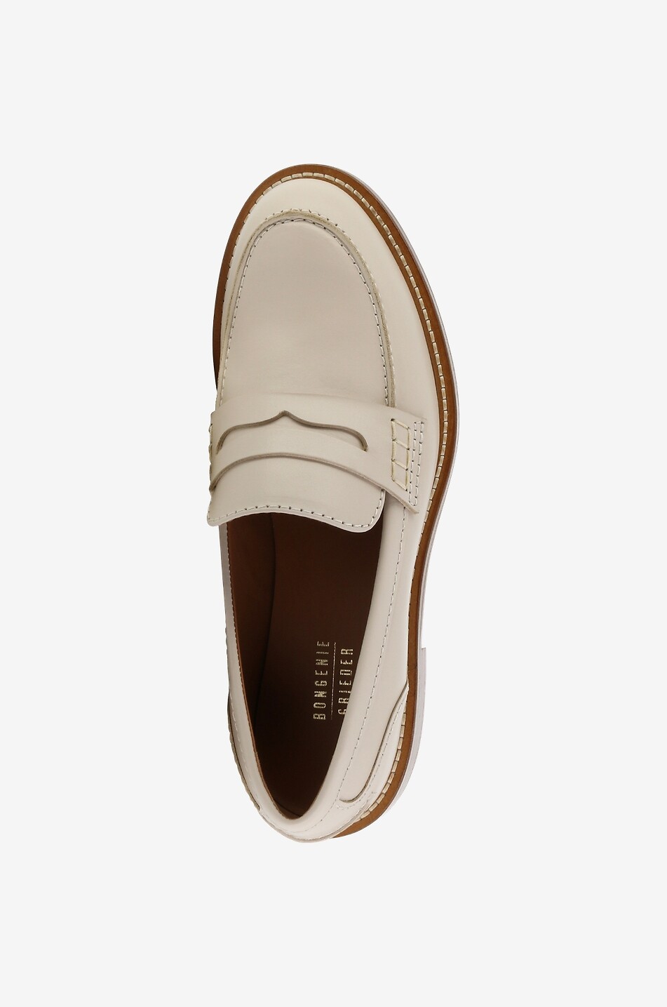 Mocassins en cuir lisse Pip