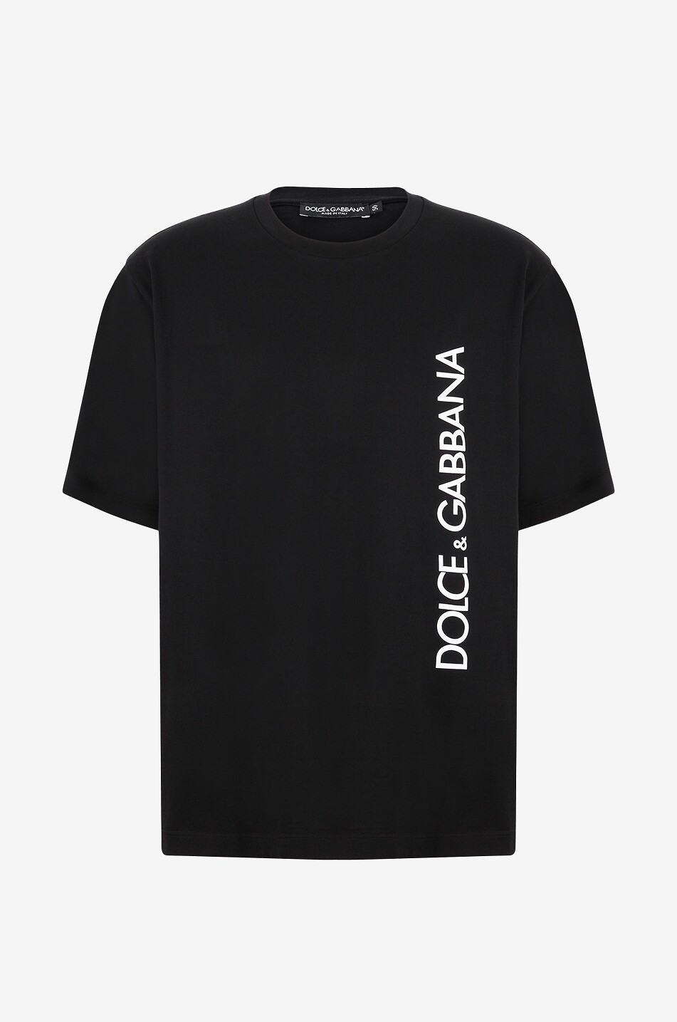 T-shirt en jersey imprimé logo vertical