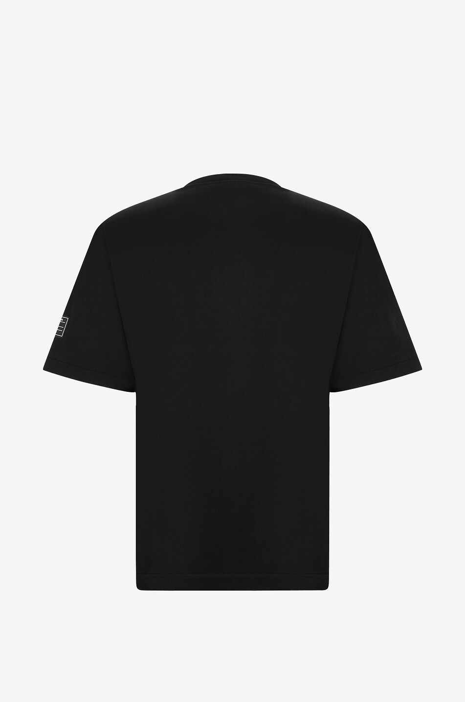 DOLCE & GABBANA T-shirt en jersey imprimé logo vertical Homme NOIR 2