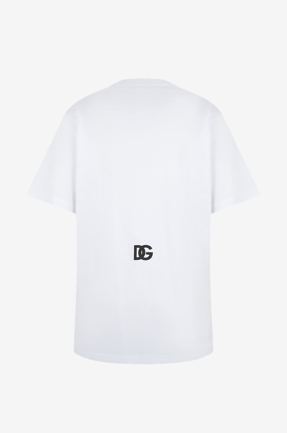 DOLCE & GABBANA DG printed short-sleeved T-shirt Men WHITE 2
