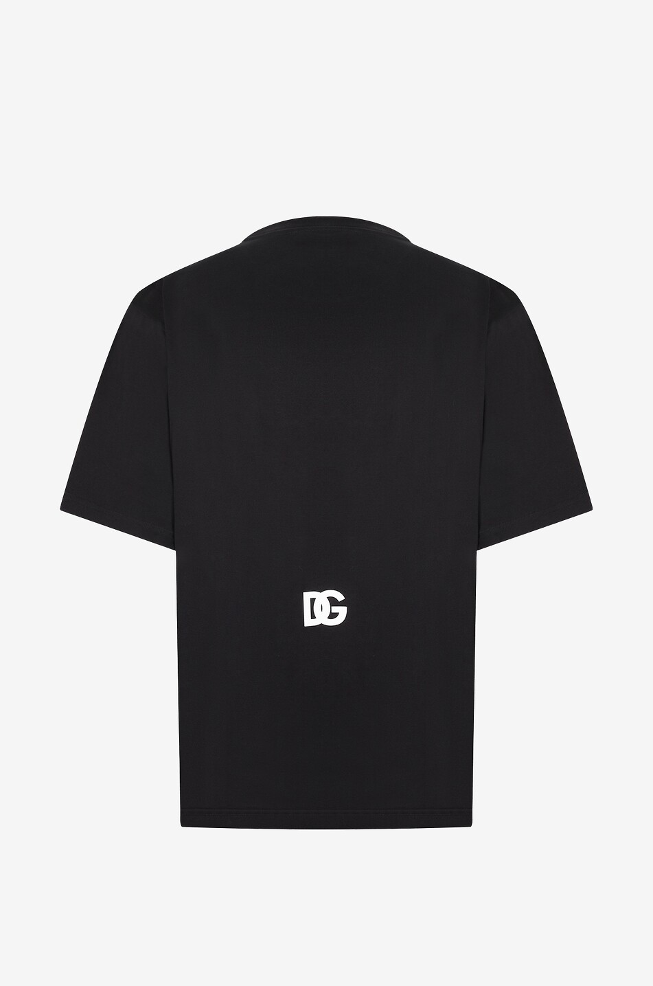 DOLCE & GABBANA Kurzarm-T-Shirt mit Print DG Herren SCHWARZ 2