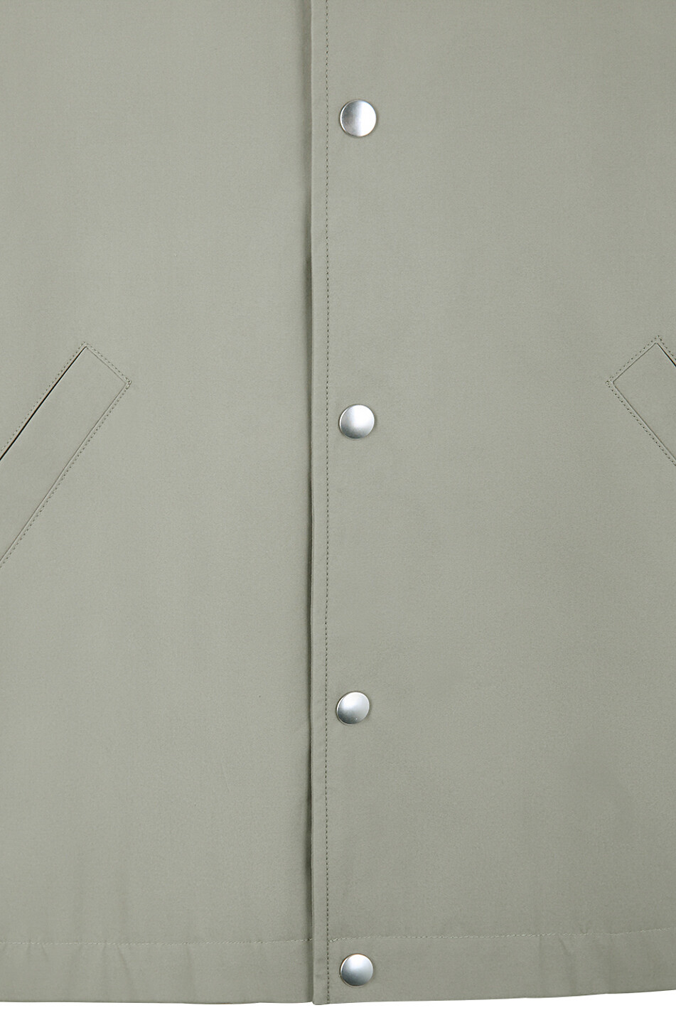 Logo printed dry touch cotton shirt jacket