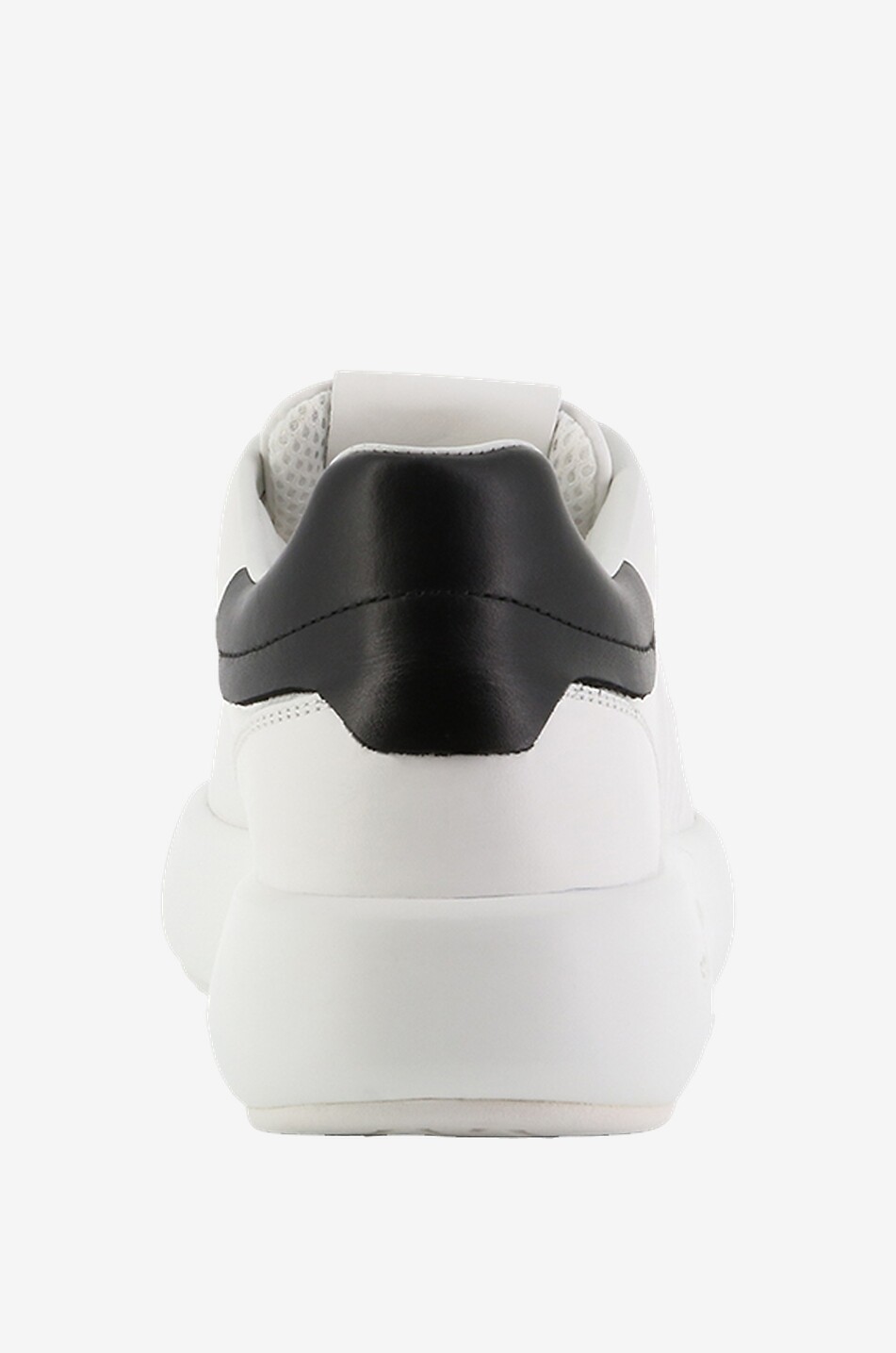 STUART WEITZMAN SW Pro low-top lace-up smooth leather sneakers Women WHITE 4