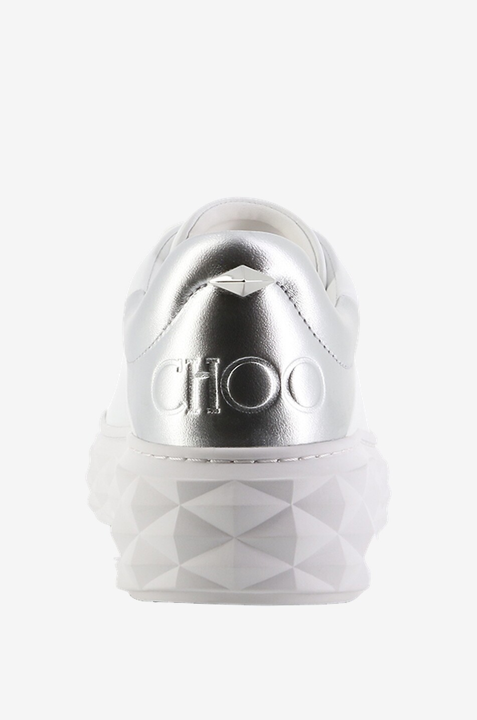 Jimmy choo silver sneakers online