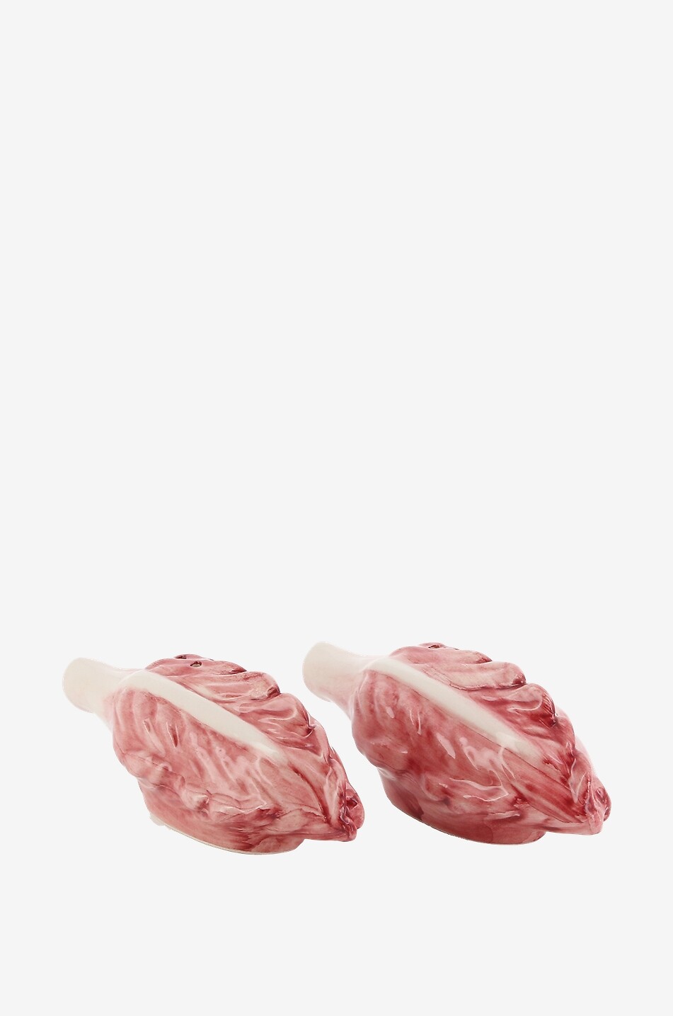 LES OTTOMANS Salière et poivrier en céramique Radicchio Collection Maison ROUGE 2