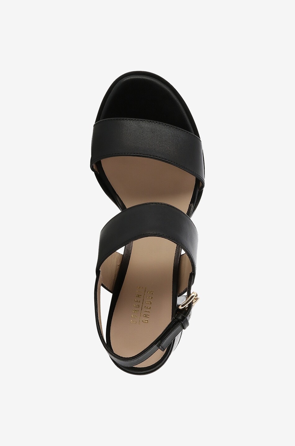 BONGENIE Sandalen aus Nappaleder mit Blockabsatz Assia 65 Damen SCHWARZ 5