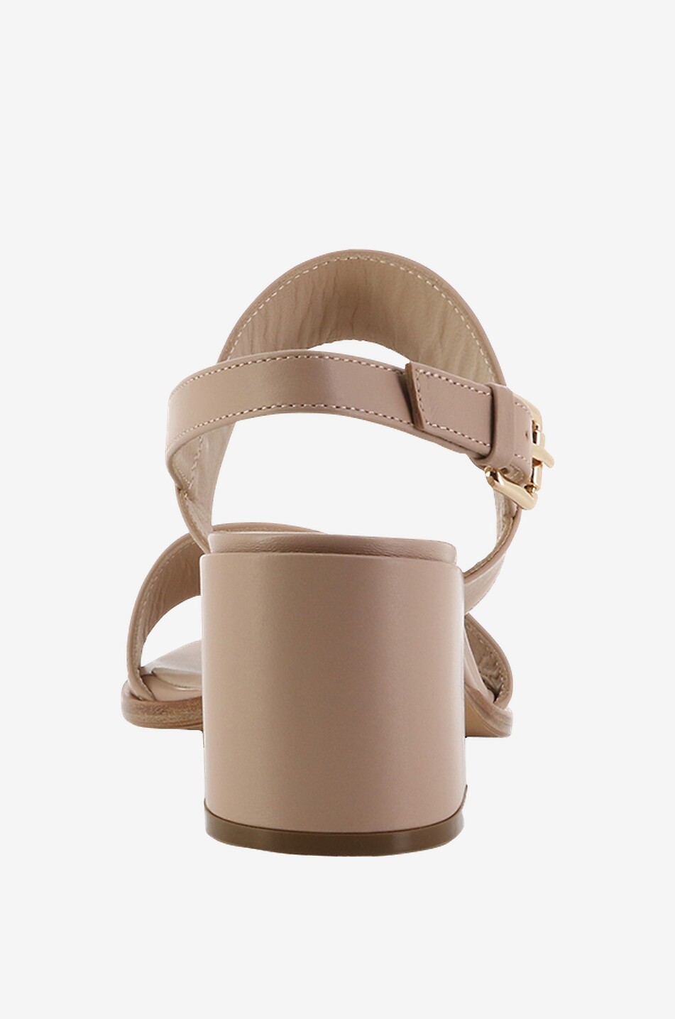 Assia 65 block heel nappa leather sandals