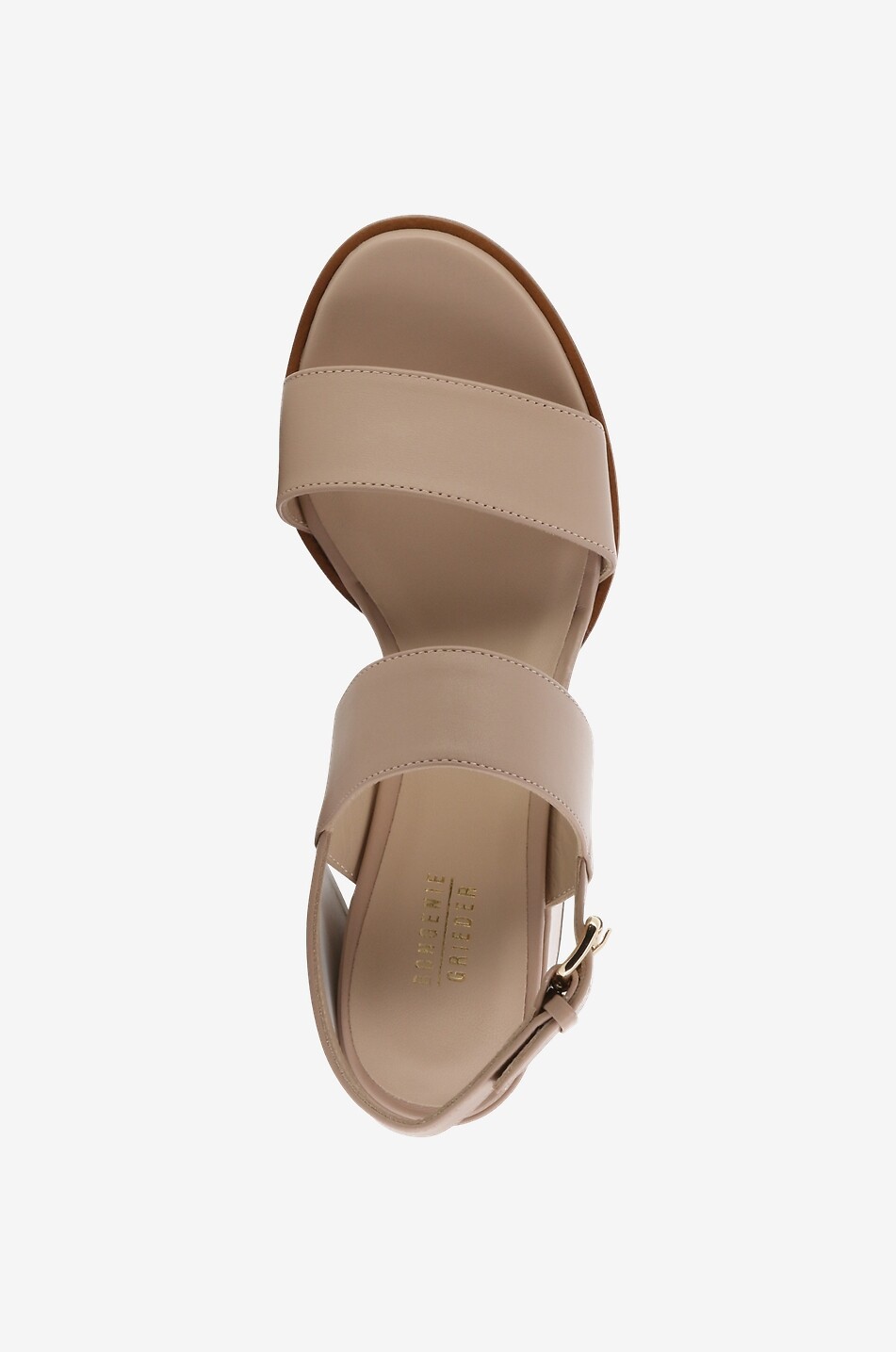 Assia 65 block heel nappa leather sandals