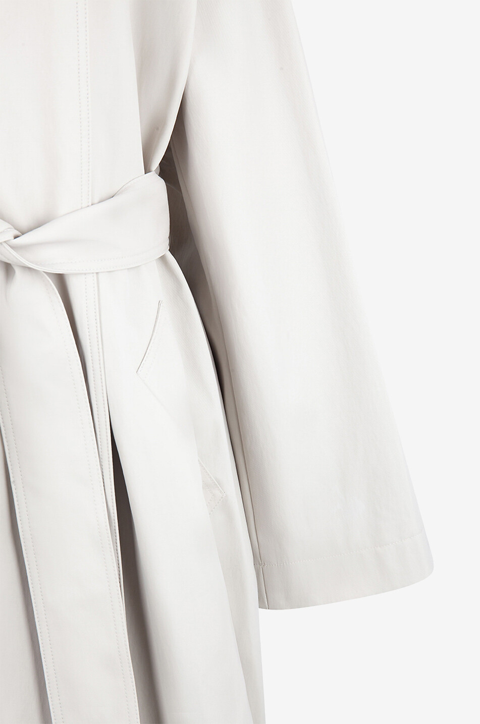 The Minnie twill trench coat