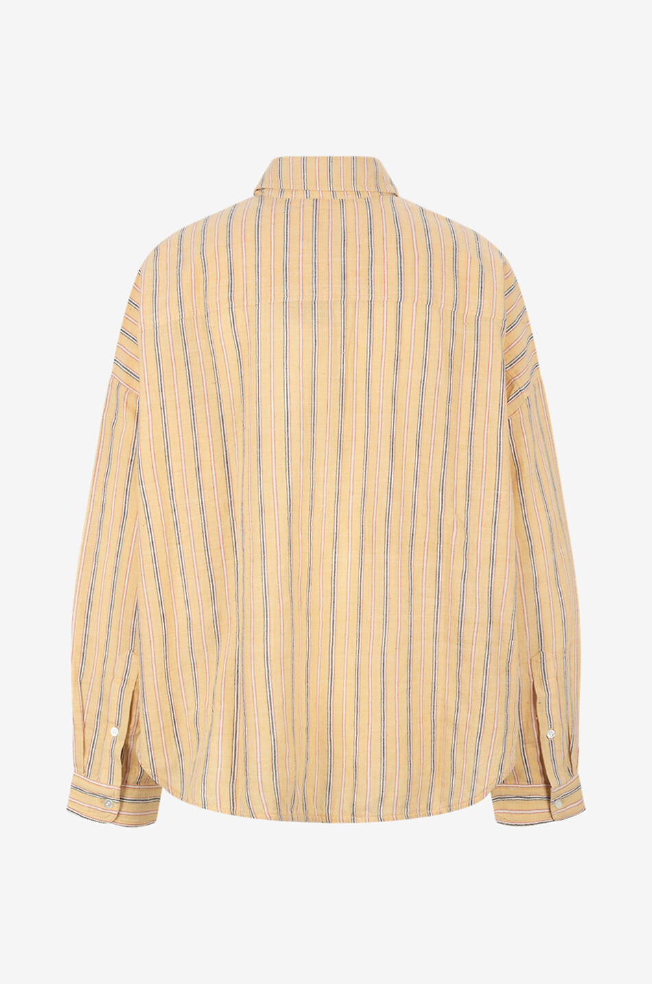 Chemise boxy rayée en coton Brad