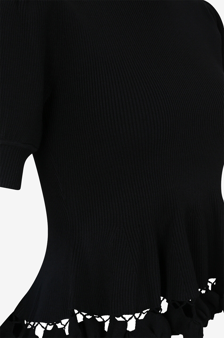ULLA JOHNSON Esma viscose top Women BLACK 3