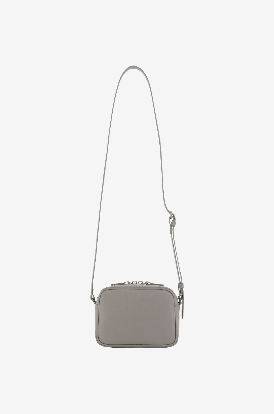 Beaded leather mini camera bag